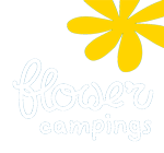 logo flower camping