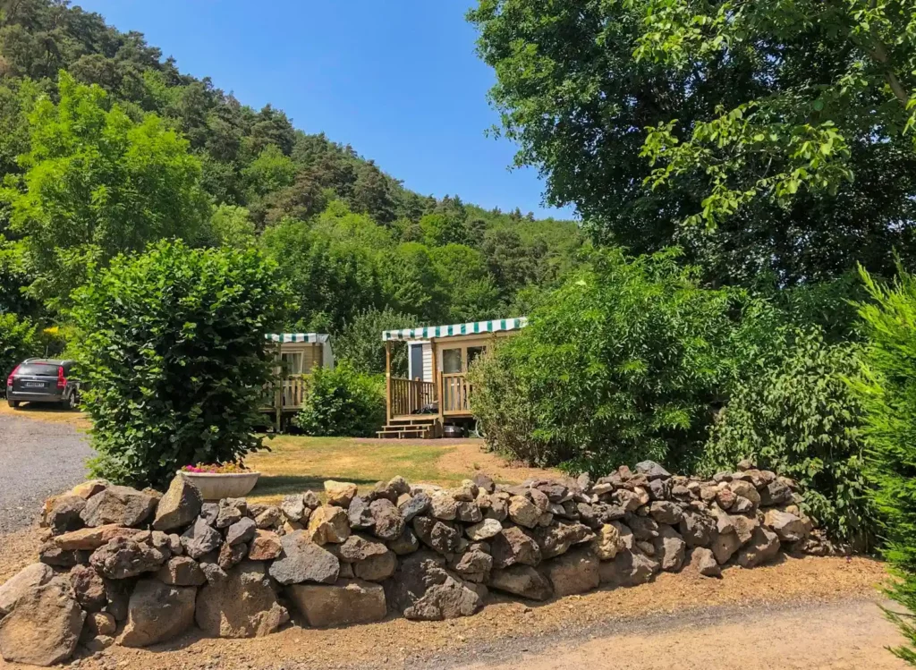 Comfortable mobile home at Vallée Verte campsite