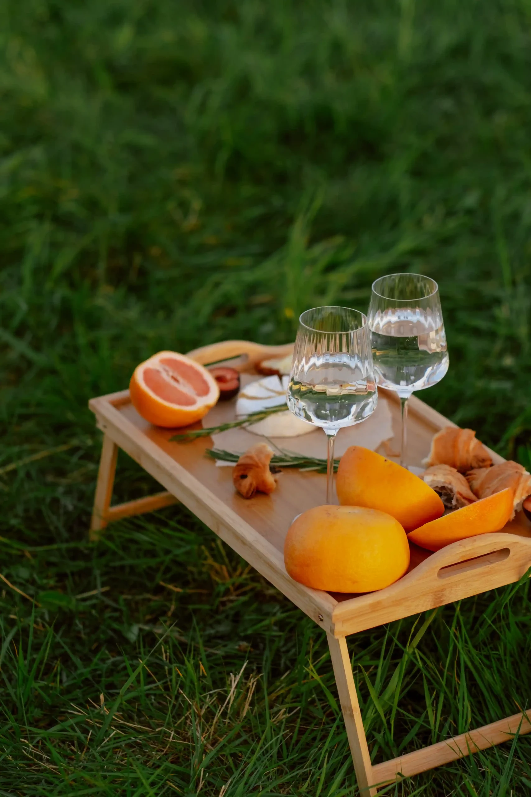 Petit déjeuné au camping Vallée Verte